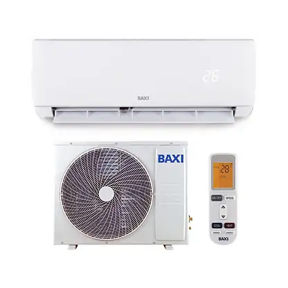 Climatiseur split 1x1 - BAXI Anori JSG35, Fonction Inverter, Blanc