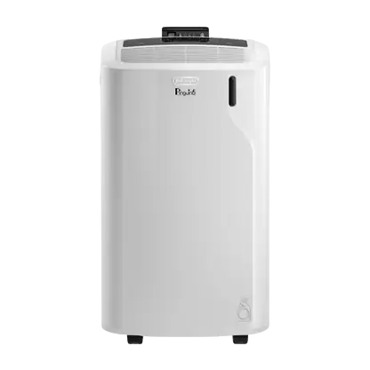 Climatiseur mobile - De'Longhi Pinguino PACEMK82, 2350 frig/h, 2.4kW, 80m³, 3 en 1, Fonction déshumidificateur, 63dB, Gas Eco-Friendly, Blanc