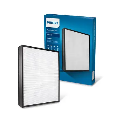 Filtre de rechange - FY3433/10 PHILIPS, Blanc