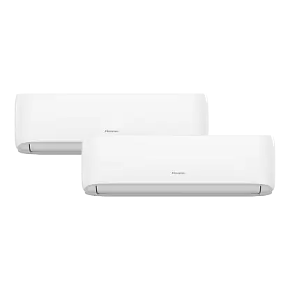 Climatiseur split 2x1 - HISENSE 2AMW52CF912, 2236 fg/h, Blanc