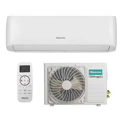 Climatiseur split 1x1 - HISENSE Brissa CA35YR03, Fonction Inverter, Blanc