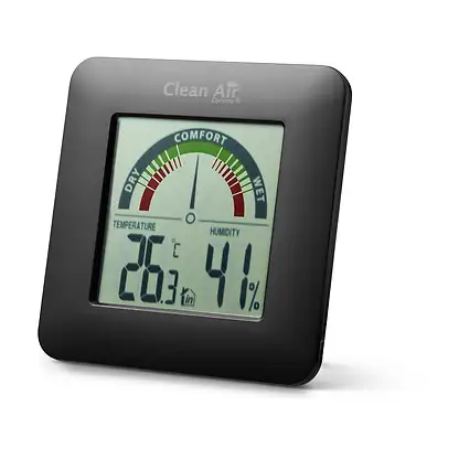 Hygromètre - HT01B CLEAN AIR OPTIMA, Noir