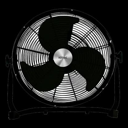 Ventilateur industriel - KOENIC KFF 509025, 90W, 3 vitesses, Noir