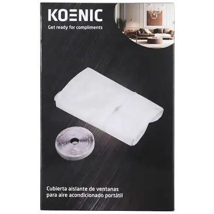 Accessoire pour climatiseur - KOENIC KWS 125, Con cremallera, Autoadherente, 4 m, Blanc