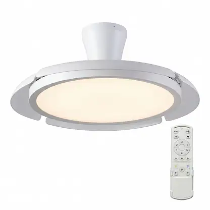 Ventilateur de plafond - SELEOK BERLIN_122CM, 6 vitesses, Blanc