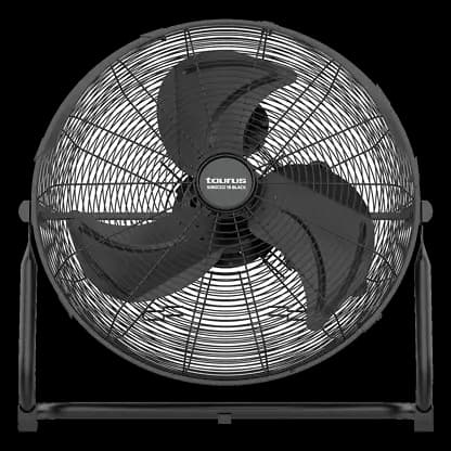Ventilateur industriel - Taurus Sirocco 18 Black, 3 vitesses, 120 V, Noir