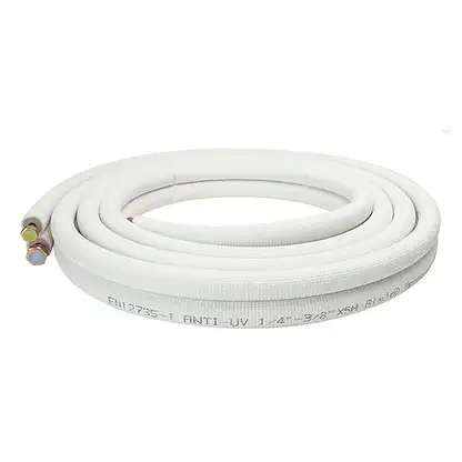 Support de climatiseur - Tubo preaislado 5 SANNOVER, blanco