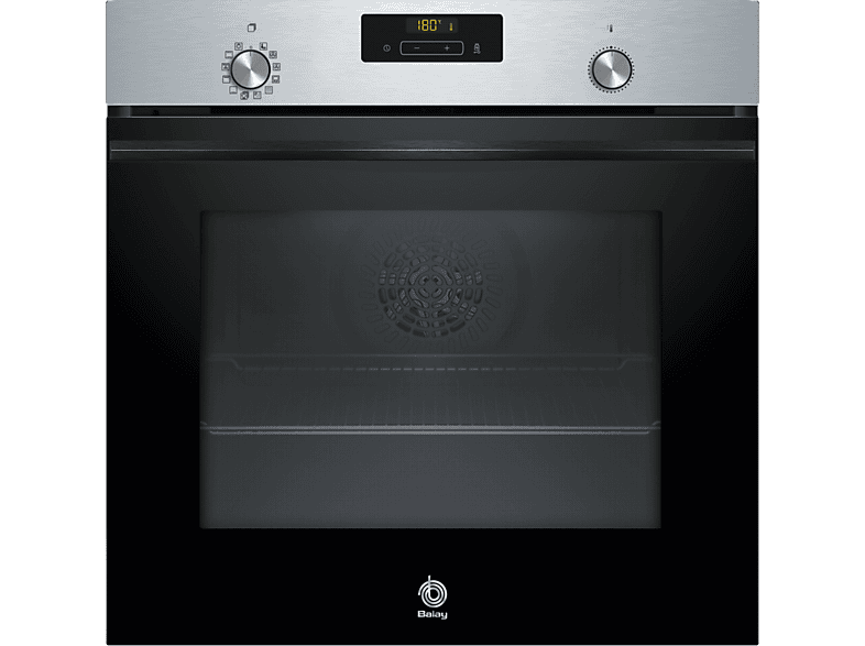 Four - Balay 3HB4841X3, Serie Acier, Multifonction, Pirolítico e hidrolítico, 71 l, AutoChef 10 recetas, Raíles Comfort, 60 cm, Inox