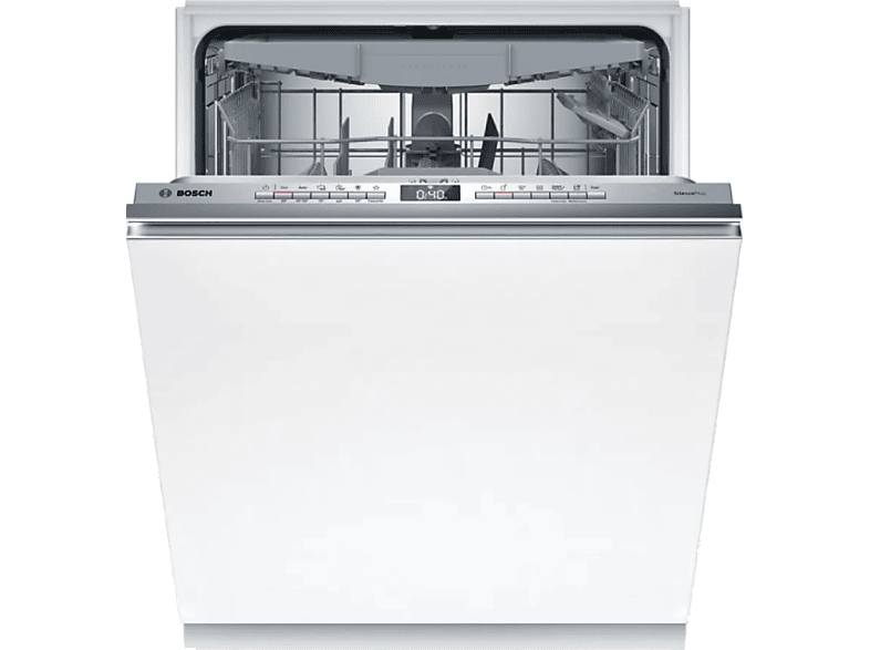 Lave-vaisselle intégrable - Bosch SMV4ECX28E, Serie 4, 14 couverts, 6 programmes, 60 cm, Home Connect, Silence Plus, Sans façade (à intégrer)