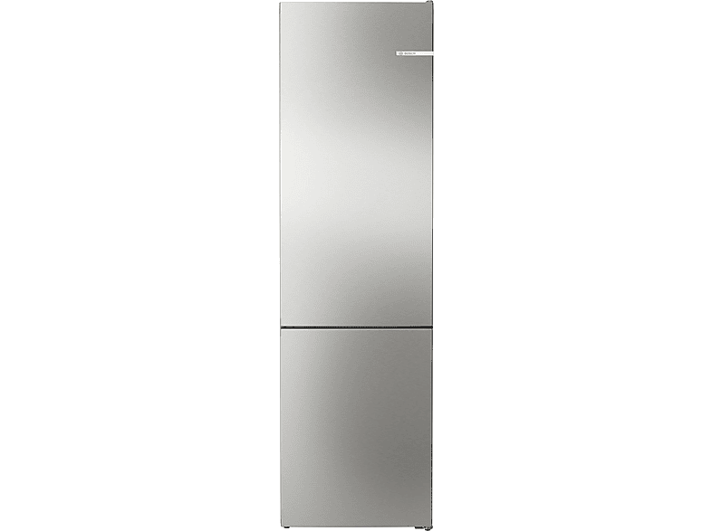 Réfrigérateur combiné - Bosch KGN39VIEB, Total NoFrost, 203 cm, 368 l, Tiroir VitaFresh, Perfect Fit, Acier anti-traces