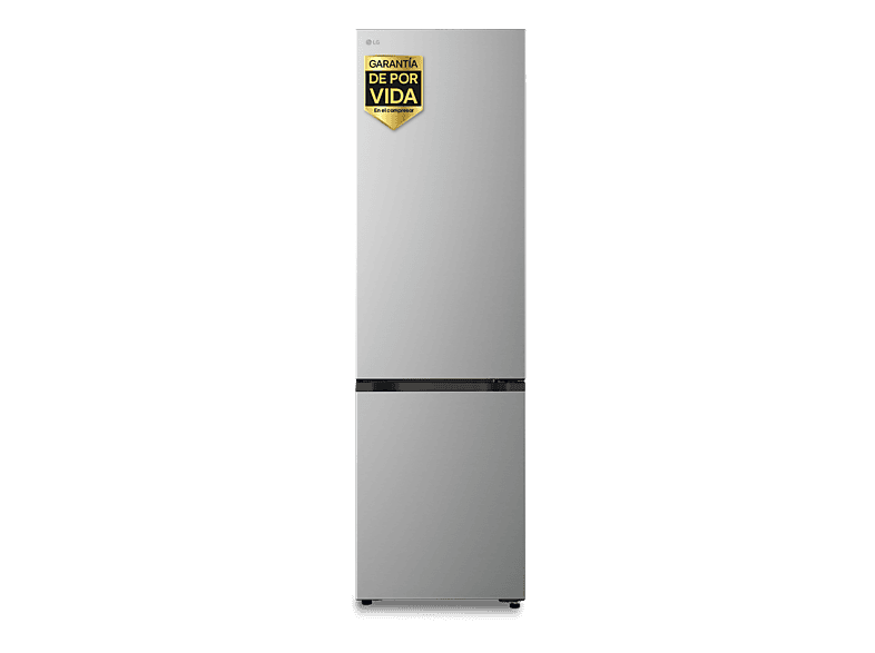 Réfrigérateur combiné - LG GBBS726APY, No Frost, 203 cm, 375 l, DoorCooling+™, FRESHBalancer™, Inox anti-traces