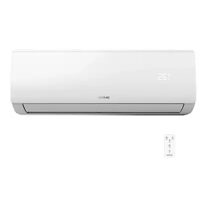 Climatiseur split 1x1 - CECOTEC 8181 SPLIT AIRCLIMA 9000 SMARTFRESH, 9000 fg/h, Fonction Inverter, Blanc